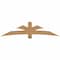 Ekena Millwork Davenport Timber Gable Bracket, Western Red Cedar, 84"W x 21"H x 5 1/2"D x 5 1/2"F, 6/12 Pitch GBW084X21X0606DAV00SWR - alternate 1
